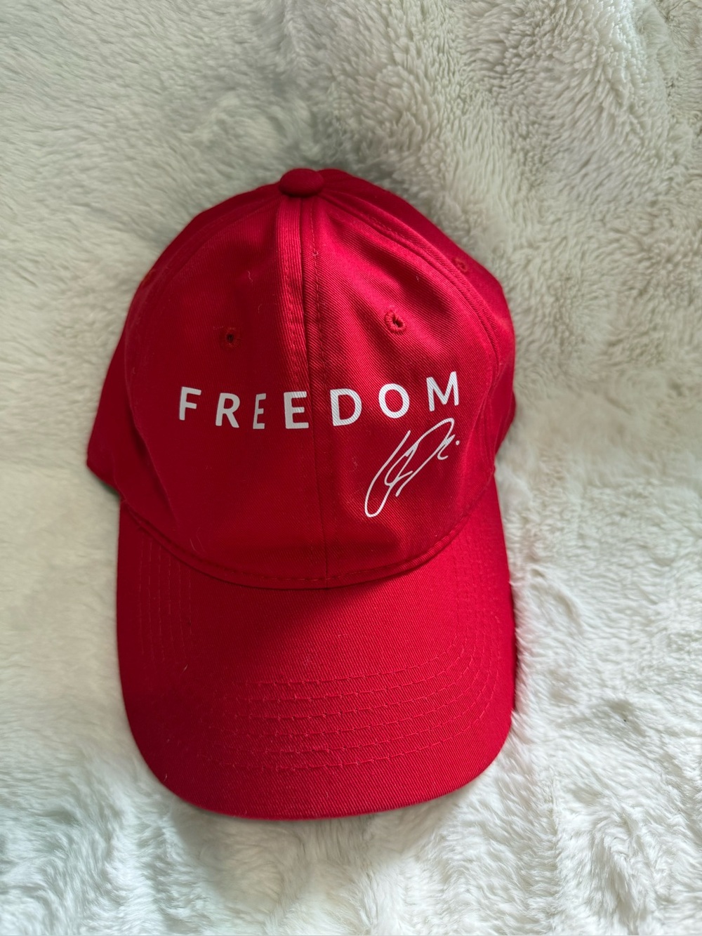 Freedom Charlie Kirk Red Baseball Cap - Men's Casual Hat